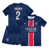 Officiële Voetbalshirt + Korte Broek Paris Saint-Germain Achraf Hakimi 2 Thuis 2024-25 - Kids